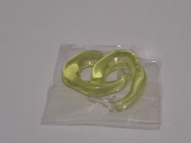 Glassy Hoops Earrings 