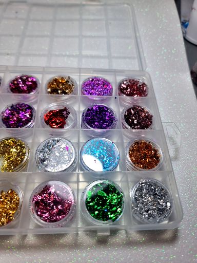 Multi Colour Foil Flakes