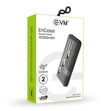 EVM P0077 ENCASE POWER BANK 10,000MAH