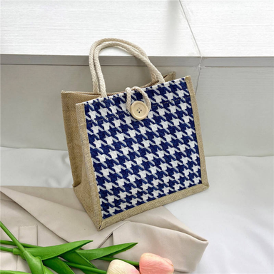 Canvas Lunch Bag (#5 Blue)