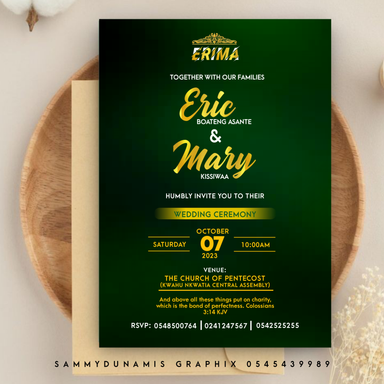 Wedding Invitation Card 