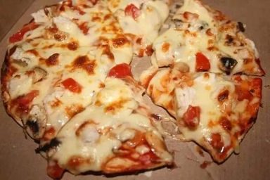 Chicken and Mushroom Pizza