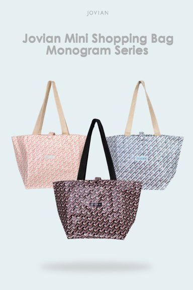 JOVIAN | Shopping Bag Monogram Series | Mini