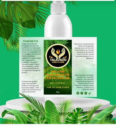 Hair growth fertilizer oil 