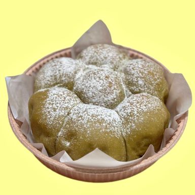 Matcha Azuki Bean Cloud Buns