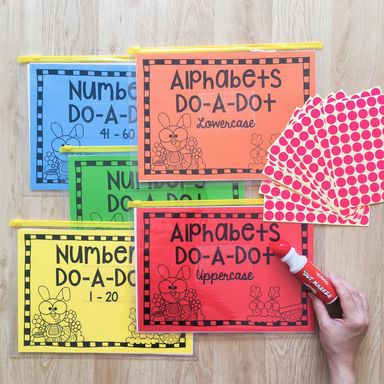 Do-A-Dot Learning Worksheets