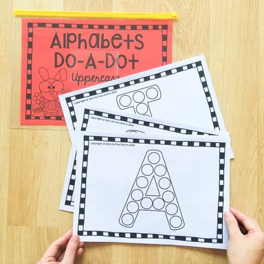 Do-A-Dot Learning Worksheets