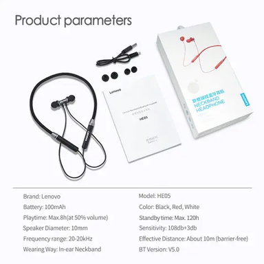 Bluetooth Neckband Earphones