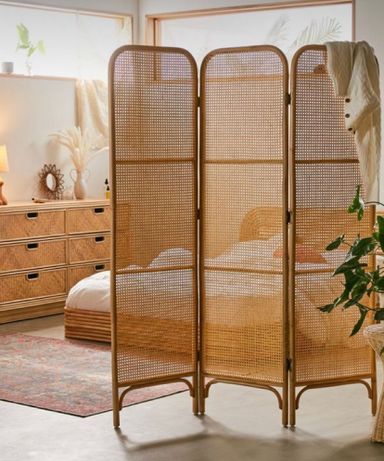 Cane Room Divider