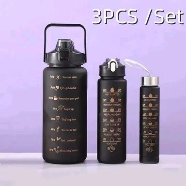 3in1 Motivational Water Bottles 