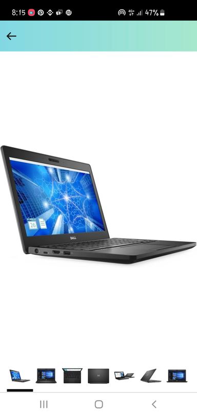 Dell Latitude 5280 Renewed Business Laptop | intel Core i5-7th Generation CPU | 8GB DDR4 RAM | 256GB SSD | 12.5 inch Display | Windows 10 Pro | (Renewed) 