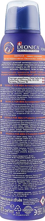 Antiperspirant sprey  "Erkaklar uchun  (Deonica)