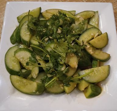Baby Cucumber Salad 