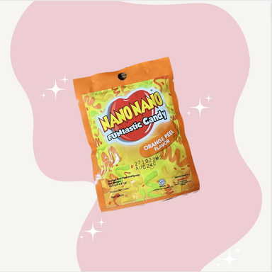 NANO NANO Orange Peel Flavoured Candy