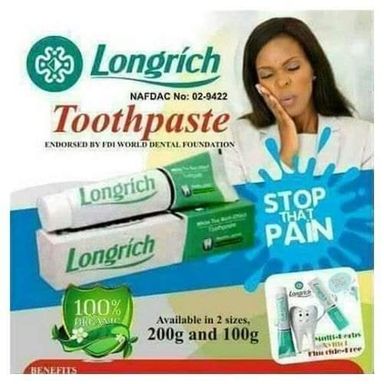 Longrich Flouride Free Toothpaste