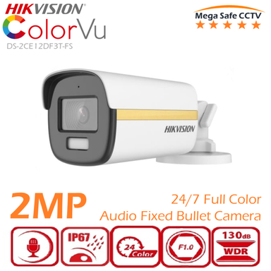 1080p/ colorVu Analog Bullet camera-with audio DS-2CE10DFOT-F\E