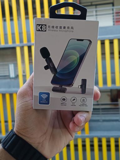 Bluehue K-8 Wireless 🛜 Microphone 🎙️ For Type C Port & iPhone Port ✅