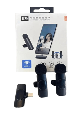 Bluehue K-9 Wireless 🛜 Microphone 🎙️ Double Mice Unbilled  