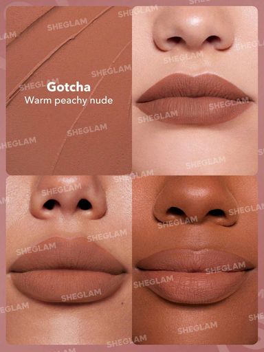 SHEGLAM Dynamatte Boom Long Lasting Matte Lipstick - Gotcha