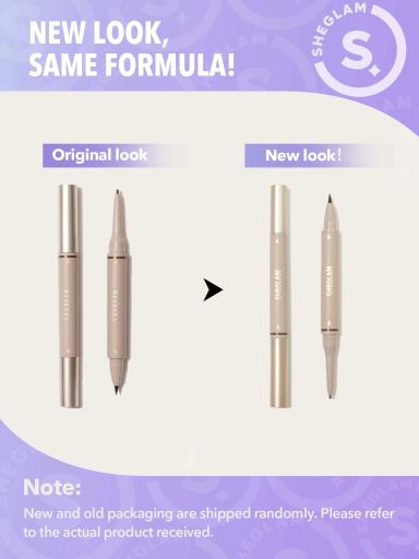 SHEGLAM Brows On Demand 2-In-1 Brow Pencil - Taupe