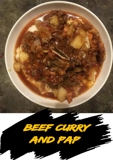 Beef Curry & Pap