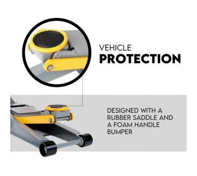 Low-profile 4ton Hydraulic trolley Garage jack 