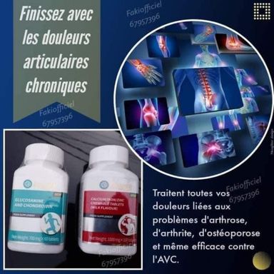 Kit traitement douleurs articulaires et musculaires 