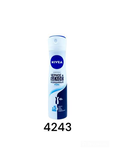 Дезодорант Nivea Women Черное Белое Невидимый Pure 150ml