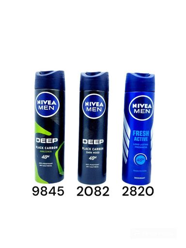 Nivea men DEEP BLACK CARBON kok 150ml / Nivea men DEEP 150ml /Nivea men FRESH ACTIVE 150ml