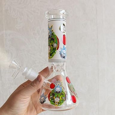 Glass Bong with Percolate