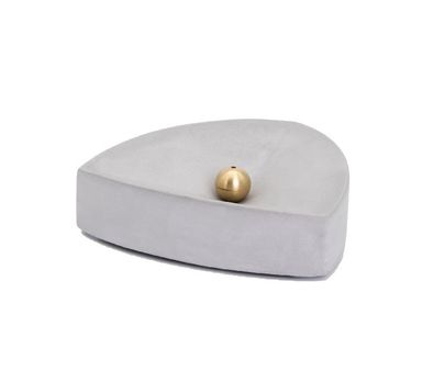 Incense Holder - Triangular - Gray 