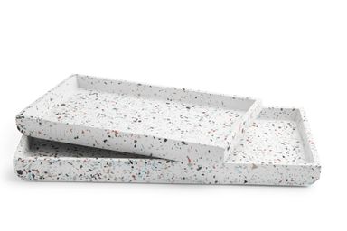 Medium Tray - White Terrazzo