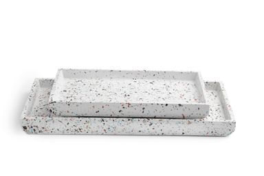 Medium Tray - White Terrazzo