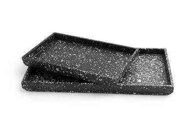 Medium Tray - Black Terrazzo