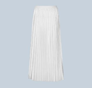 Woman chiffon skirt -mid length 