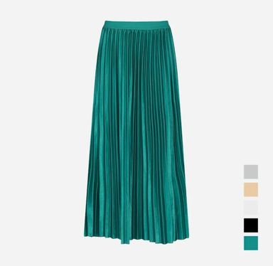 Woman chiffon skirt -mid length 