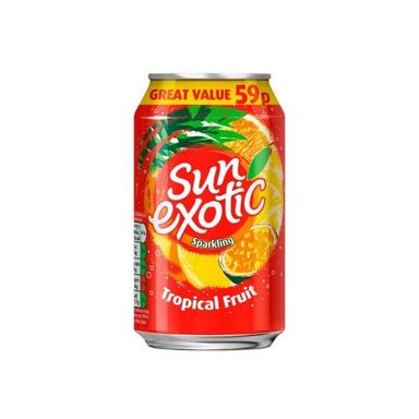 Sun Exotic Tropical Fruit 330Ml Can