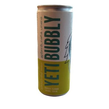 Yeti Bubbly Tropical Flav 250Ml