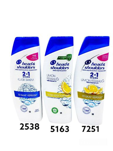 Shampun Head Shoulders  Klasik Bakim Turkiya 350ml