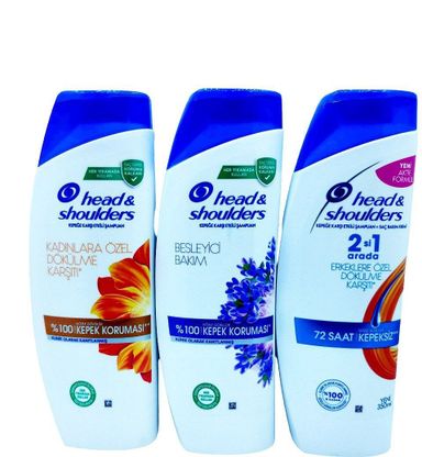 Head Shoulders Shampun Kadinlara Ozel Dokulme Qarsiti Turkiya 350ml