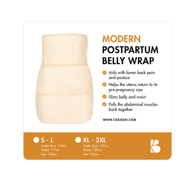 Modern Postpartum Belly Wrap (Bengkung)