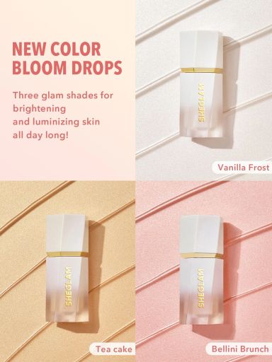 SHEGLAM Glow Bloom Liquid Highlighter - Vanilla Frost