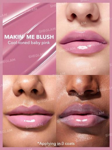 SHEGLAM Pout-Perfect Shine Lip Plumper - Makin' Me Blush