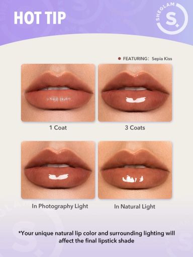 SHEGLAM Pout-Perfect Shine Lip Plumper - In Bloom