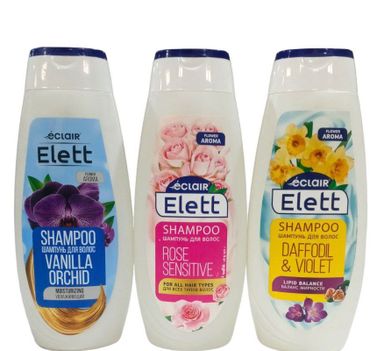 Eclair Shampun Elett Vanilla Orchid 380ml