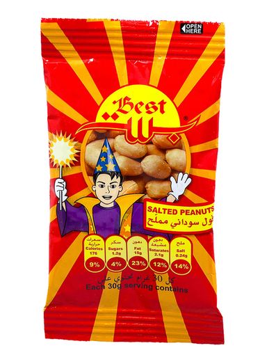 Best Salted Peanut 13G