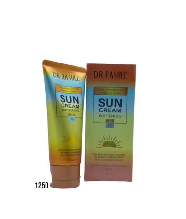 Oqartiruvchi quyosh kremi SPF75,/Oqartiruvchi va namlovchi quyosh kremi SPF75-60G-Art. № DRL-1465 UT-00004496