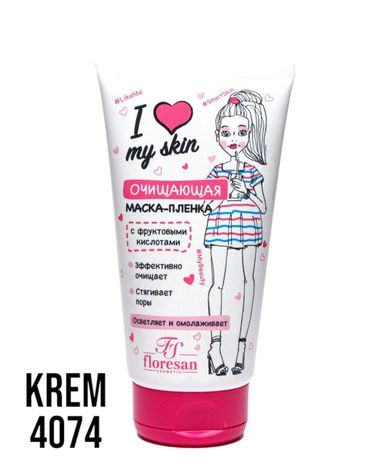 Krem niqobi Film I LOVE MY TERIM tozalovchi 150ml