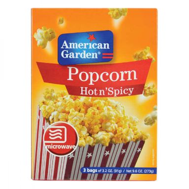 A/G Mcrw Popcorn Hot & Spicy 297Gm