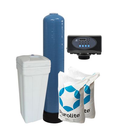 Automatic Water Softener Vessel with brine tank